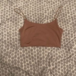 Spaghetti Strapped Crop Top